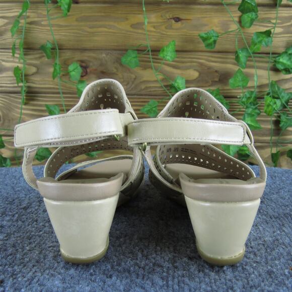 Naturalizer Women Shaw Gladiator Beige Synthetic Sz 6.5 Medium Gently Used 2025 - Picture 4 of 7